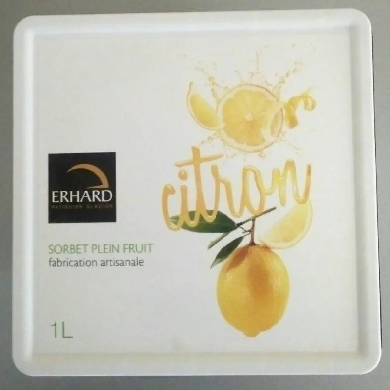 Sorbet Plein Fruit Citron