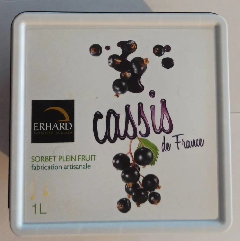 Sorbet plein fruit