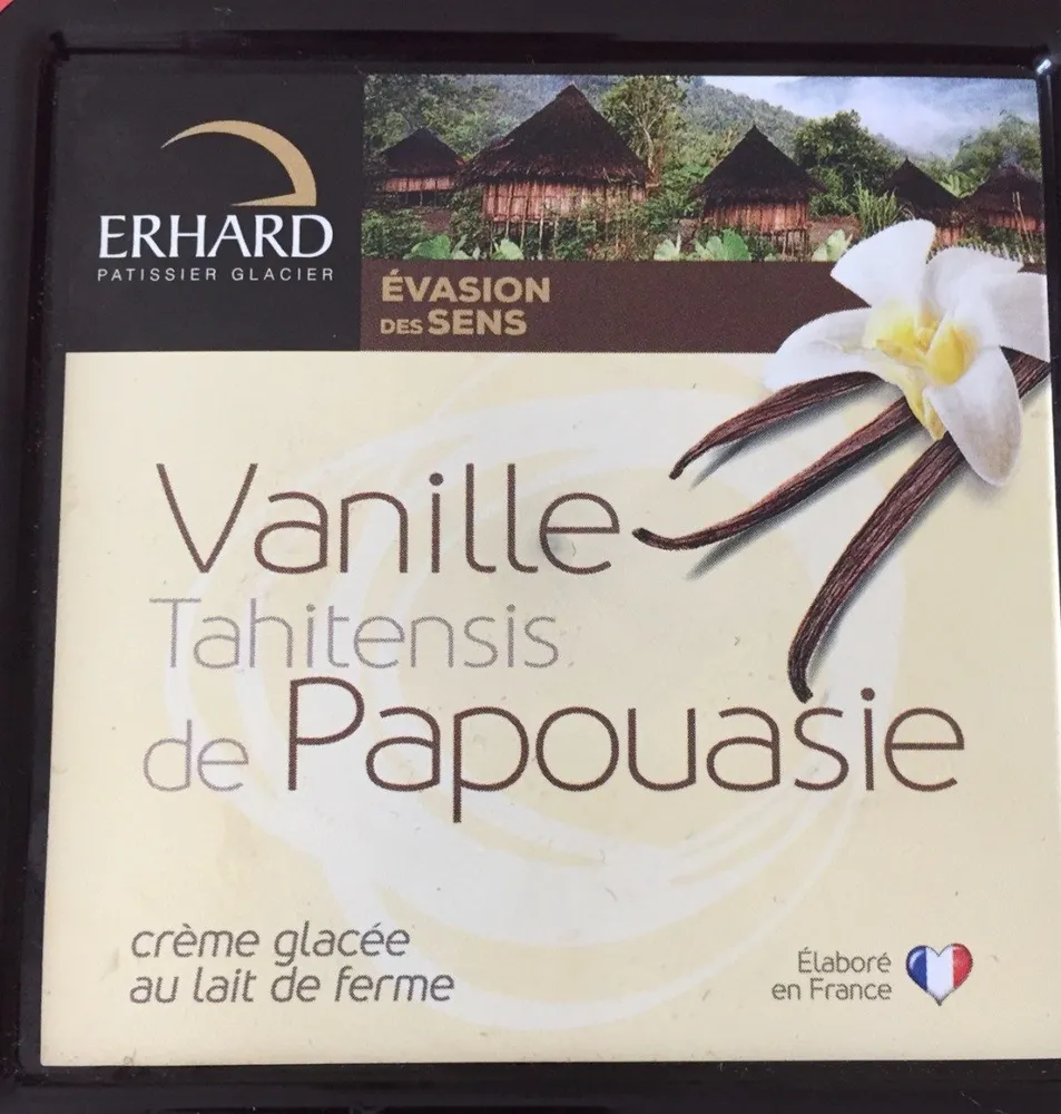 creme glace vanille de papouasie