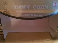 Bûche glacée clémentine chocolat