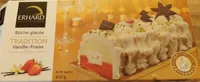 Bûche glacée Tradition Vanille-Fraise