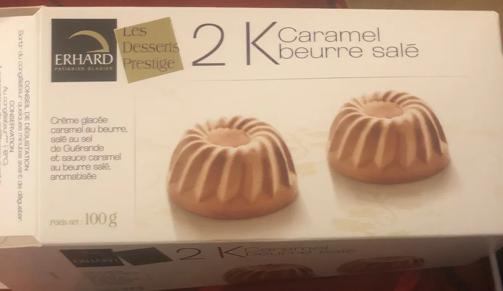 Crème glacée caramel beurre salé