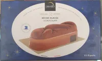 Bûche glacée 3 chocolats