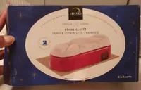 Bûche  Glacée Vanille - Citron Vert Framboise