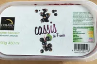 Sorbet Cassis Plein Fruit