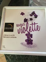 Crème glacée à la violette ERHARD