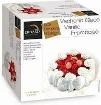 Erhard vacherin vanille framboise 1500