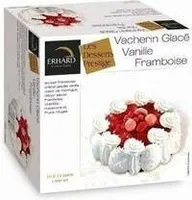 Erhard vacherin vanille framboise 1500