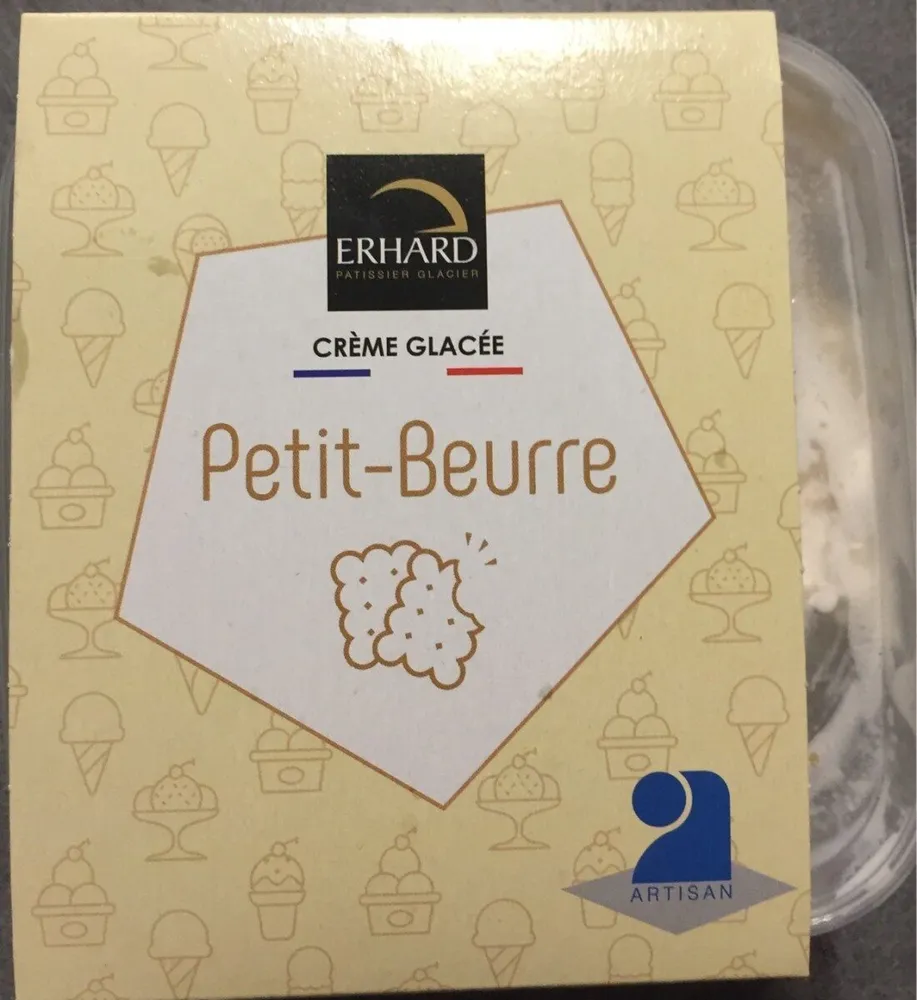 Creme glacee petit beurre