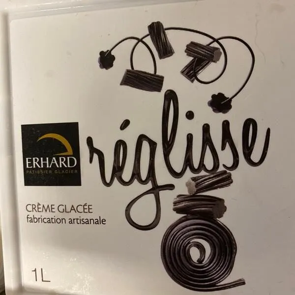 Glace réglisse