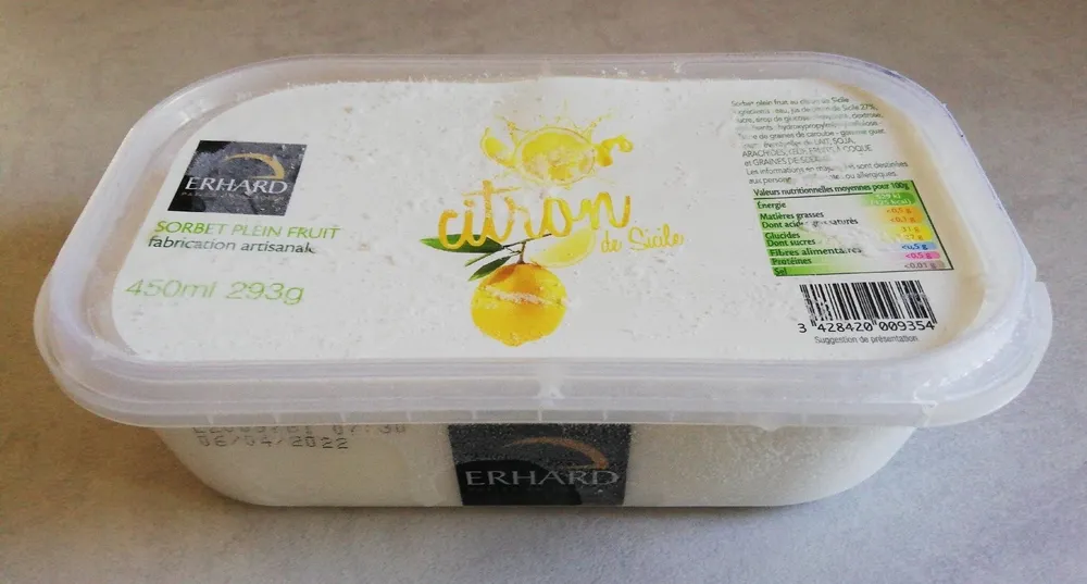 Sorbet citron