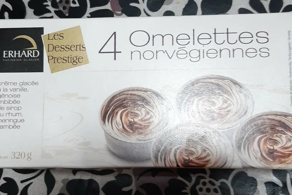 4 omelettes norvegiennes