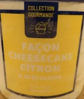 Glace façon cheesecake citron spéculoos Collection gourmande