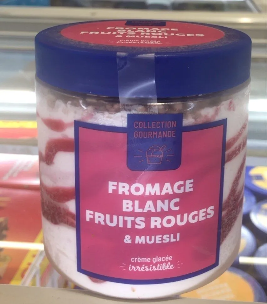 Glace fromage blanc