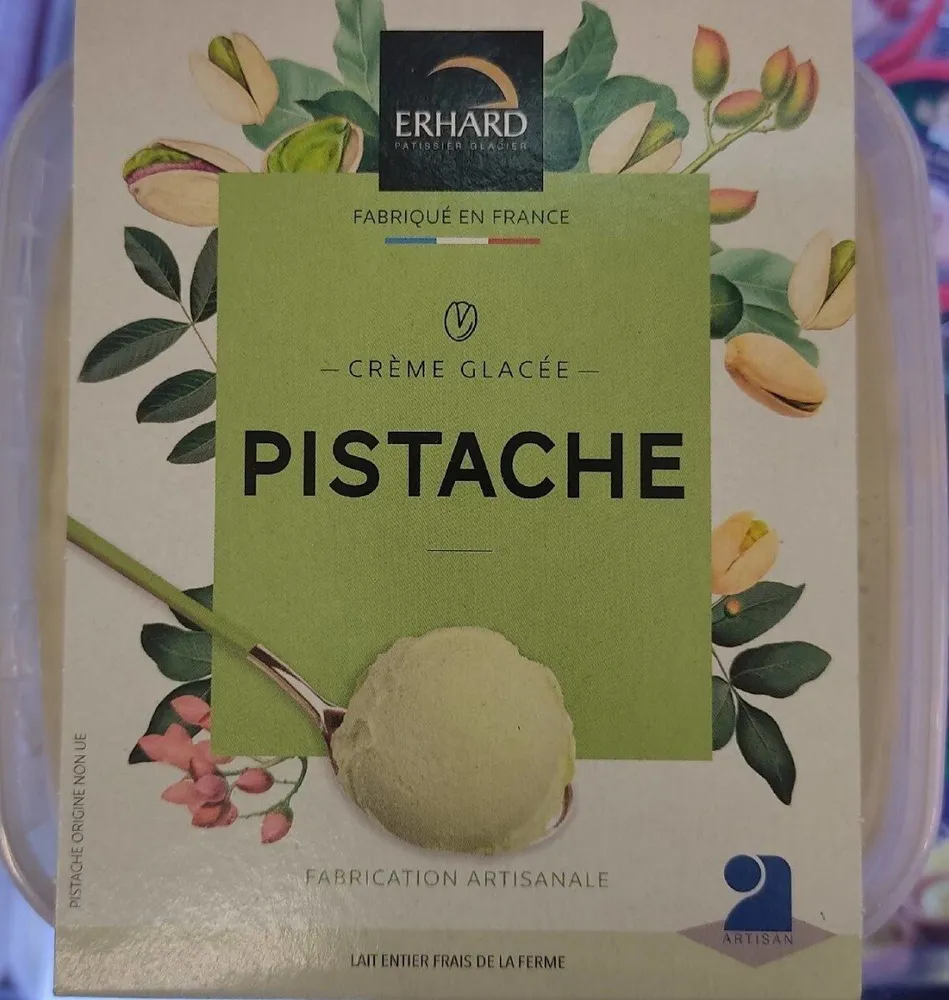 Crème glacée pistache