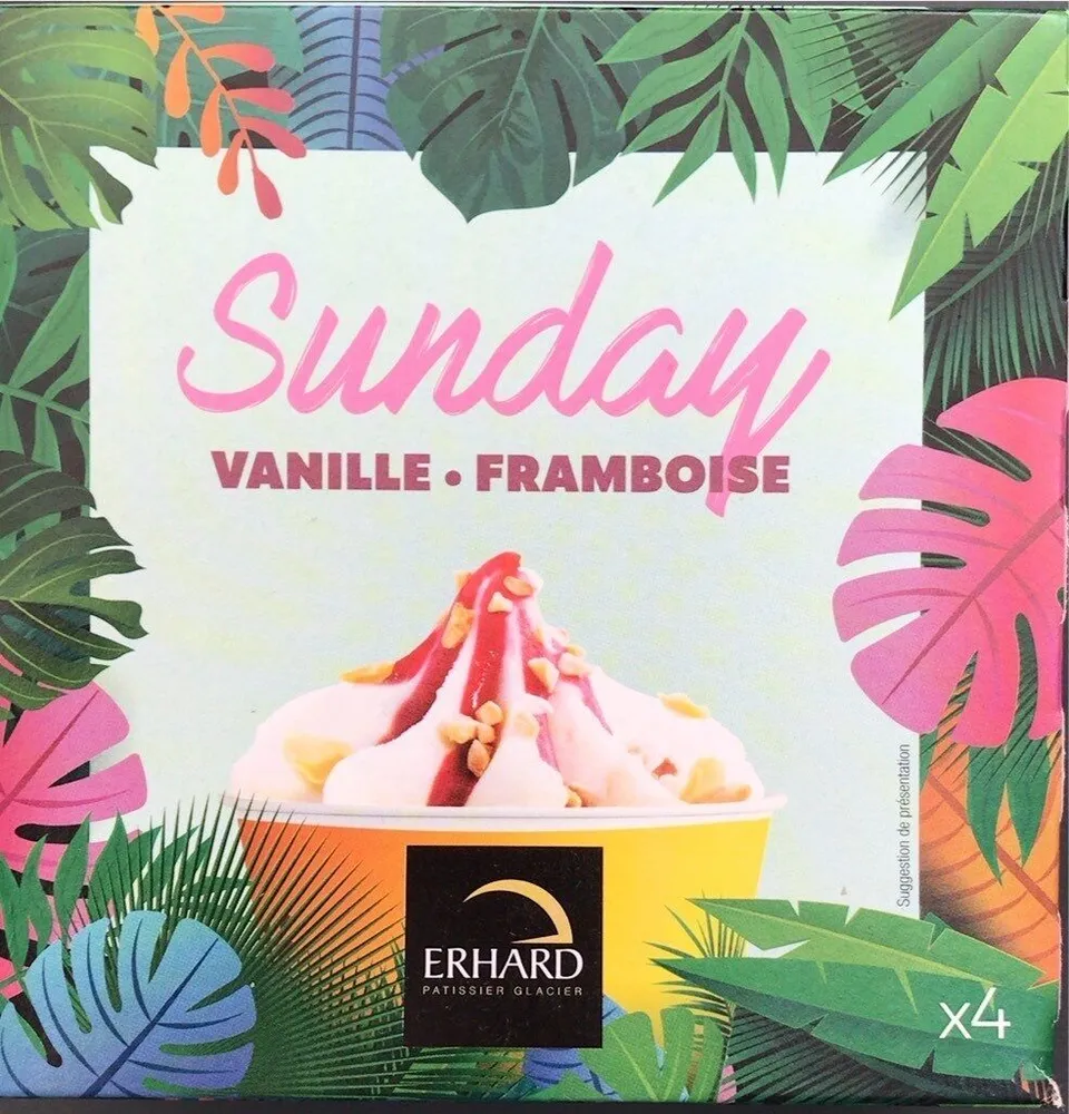 Sunday vanille-Framboise