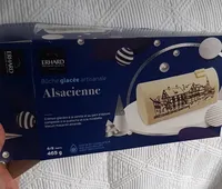 Bûche glacée artisanale Alsacienne