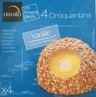 4 Croquantins Vanille Cœur de Meringue