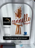 Creme glacee a la cannelle