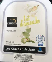 Glace au lait d'amande