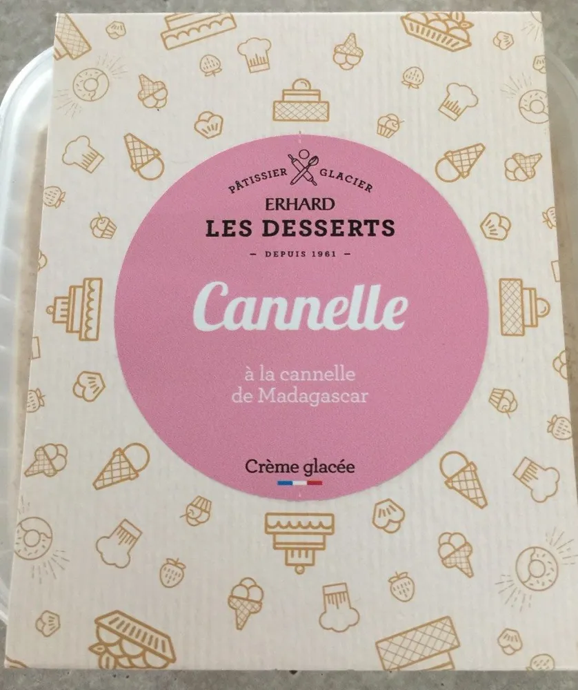 Crème glacée à la cannelle