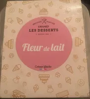 Crême glacée "fleur de lait"