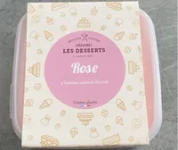 Crème glacée goût Rose