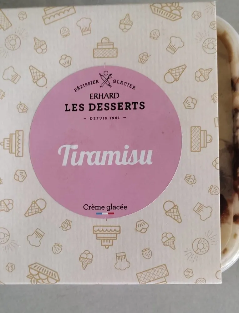 Glace tiramisu