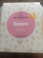 Sorbet plein fruit a la banane