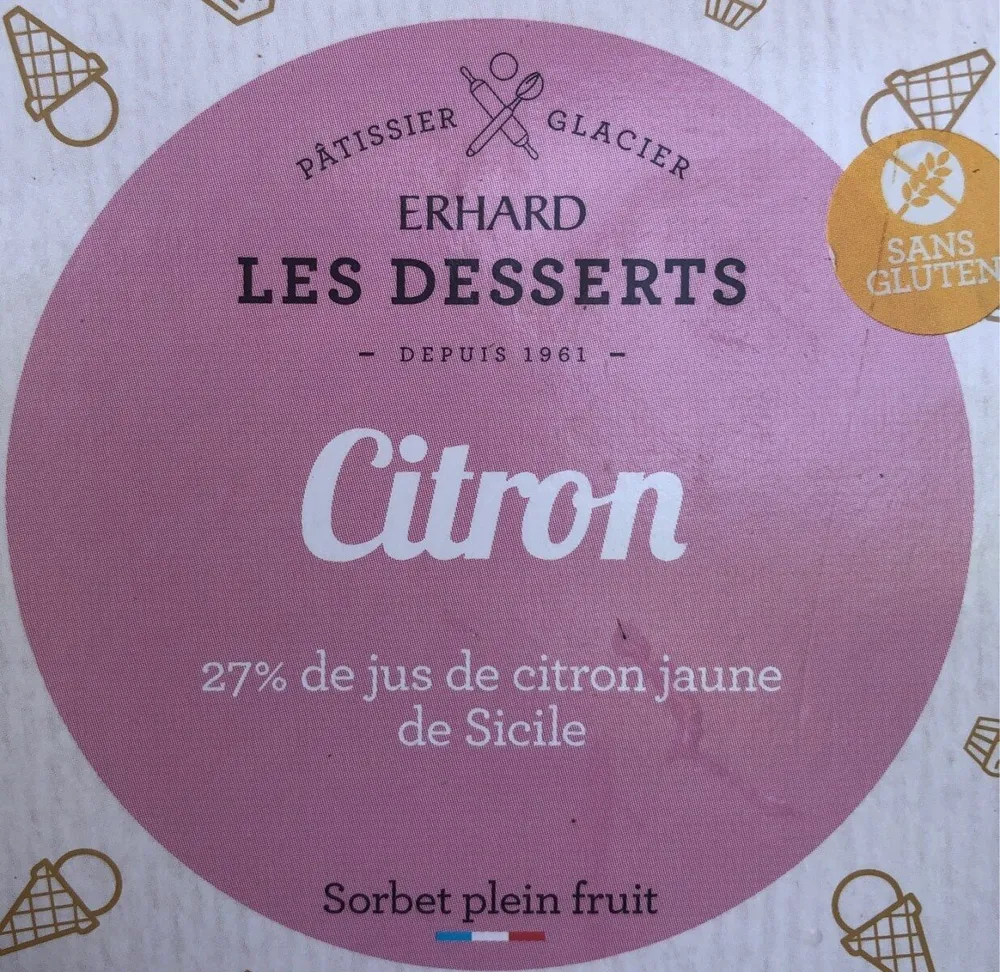 Sorbet citron