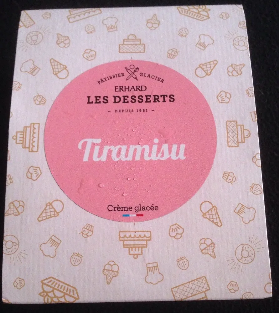Glace tiramisu