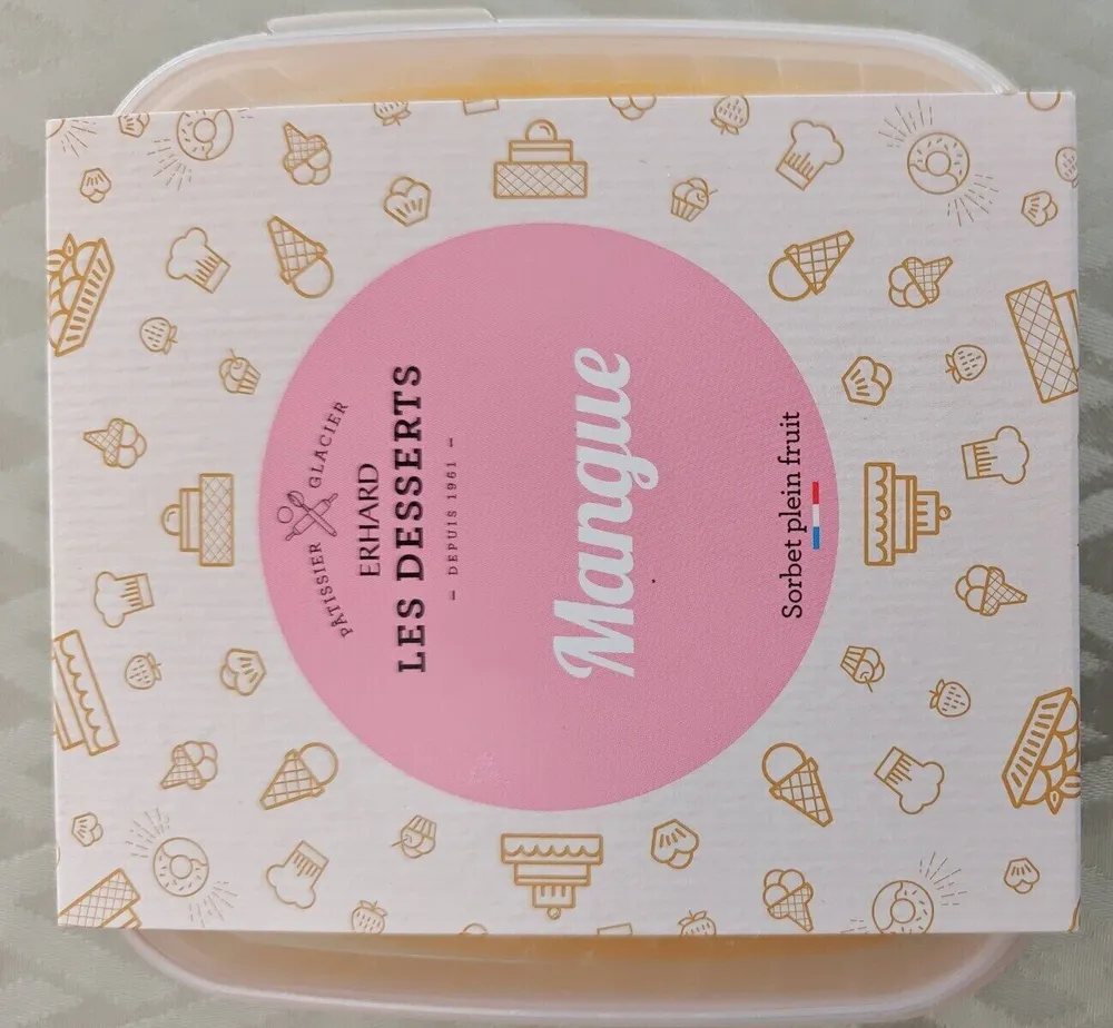 Sorbet mangue