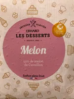 Sorbet plein fruit au melon de cabaillon