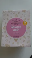 Glace Sésame noir