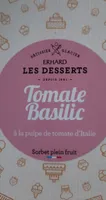 Sorbet tomate basilic