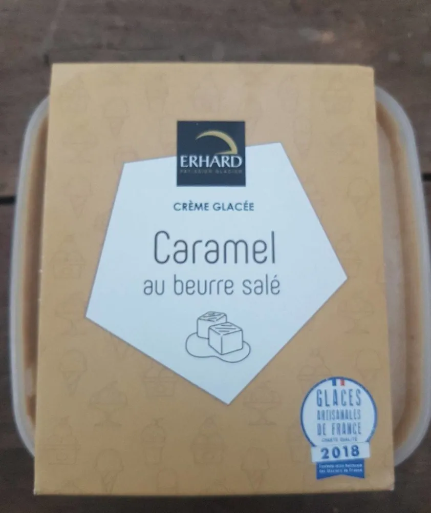 Crème glacée Caramel au beurre salé