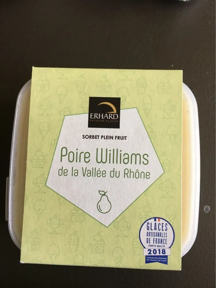 Sorbet Poire William