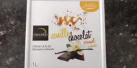 Creme glacée vanille chocolat caramel cacahuètes