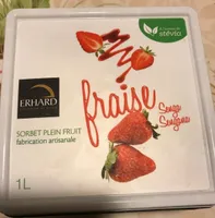 Sorbet Fraise senga au stévia