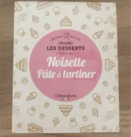 Crème glacée noisette/ pâte à tartiner