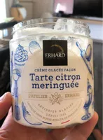 Glace citron meringuée