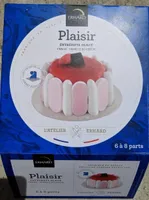 Plaisir entremets Fraise-vanille