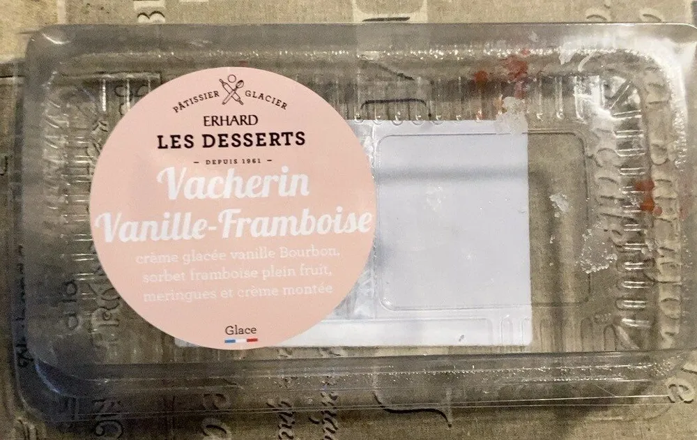 Vacherin Vanille/Framboise