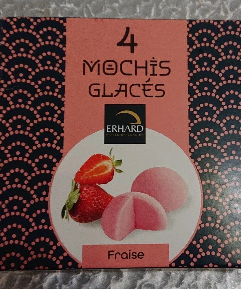 Mochis glaces fraise