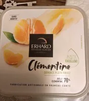 Sorbet clémentine 70%