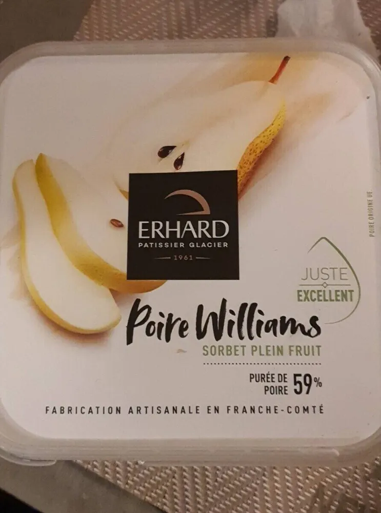Sorbet Poire Williams