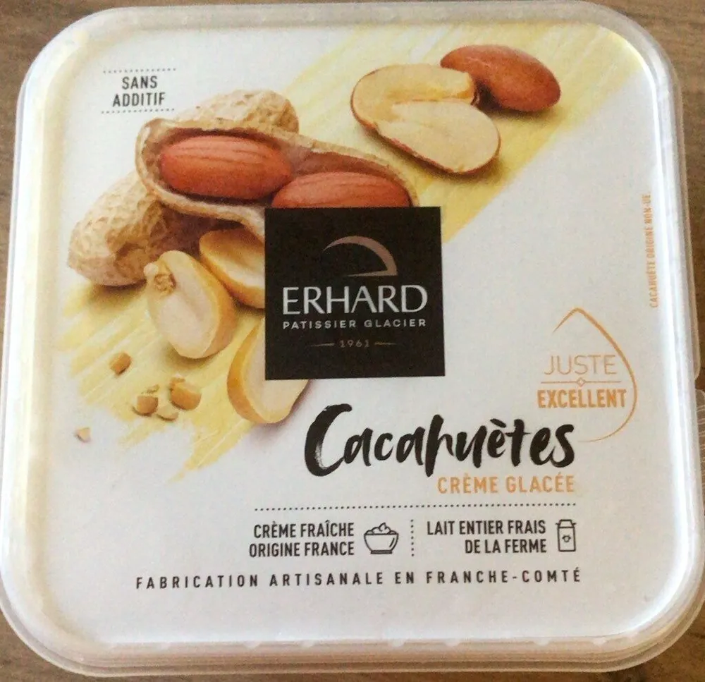 Cacahuètes crème glacée