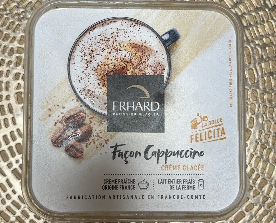 Glace cappuccino