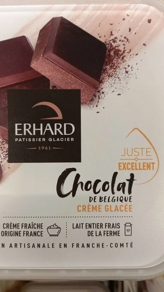 Crème glacée chocolat