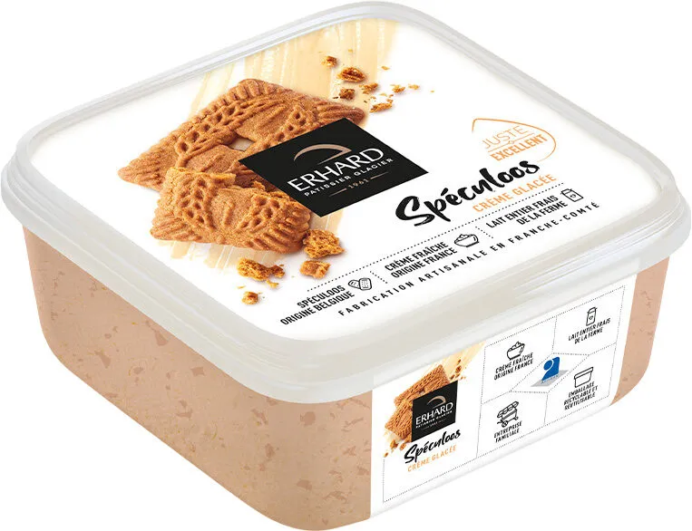 Crème glacée Speculoos
